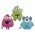 EMOS sz�rnyecske LED Kulcstart�, speci�lis hang effekttel, k�k