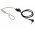 Helyettes�t� f�lhallgat� GES-D4 GE-D400LA-S-01 3,5mm jack 60cm textilk�bel Knowles hangsz�r�