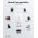 Goobay Multi Fast Charger 65W USB-C PD GaN dupla gyorst�lt� feh�r 1xUSB-C 1xUSB-A