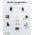 Goobay Multi Fast Charger 45W USB-C PD GaN dupla gyorst�lt� feh�r 1x USB-C 1x USB-A