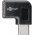 Goobay USB-C 90� adapter fekete 15W 3A 5Gbit/s USB 3.0 - Ki�rus�t�s