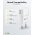 Goobay 5W Micro-USB h�l�zati adapterk�szlet 1m k�bel feh�r