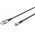 Goobay Textile Cable Micro-USB-USB-A textilk�bel spacegrau/silber 0,5m 2,1A 10,5W