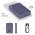 EMOS Powerbank k�ls� Akkumul�tor WI 1046, 10000mAh, 20W, Wireless t�lt�s, MagSafe compatibilis k�k