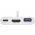 Goobay USB-C multiport adapter HDMI PD feh�r USB-A USB 3.2