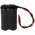 Helyettes�t� Akkumul�tor Mignon ceruza 2,4V 2200mAh 100mm k�bel borotva �s fogkefe NiMH