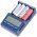 SkyRC NC1500 intelligens t�lt� AA Mignon ceruza AAA Micro 4x f�ggetlen csatorna LCD NiMH/NiCd