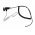 Helyettes�t� f�lhallgat� GES-B4 akusztikus cs� �tl�tsz� 60cm spir�lk�bel 3,5mm jack