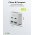 6 portos USB hub Apple Mac mini 2x USB-C(10Gbit/s) 2x USB-A(10Gbit/s) 1x SD 1x microSD