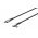 Goobay Textile Cable USB-C-USB-C textilk�bel 2m 60W 3A 90� spacegrau/ez�st