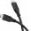 Goobay Basic USB-C k�bel 1m 60W 3A 5Gbit/s USB3.2 4K/60Hz Power Delivery fekete