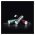 EMOS LED-es zsebl�mpa, eleml�mpa 9 LED +3db AAA elem z�ld