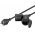Goobay dupla k�lt�ri hosszabb�t� 10m 3x1,5mm2 fekete Hybrid Typ E/F CEE7/7 2x Typ F CEE7/3