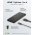 Goobay HDMI eloszt� 1x4 4K@60Hz lapos alum�nium h�z aranyozott csatlakoz�k t�pegys�g 5V
