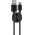 Goobay �ntapad�s k�belrendez� szett fekete 5db/csomag elt�vol�that�