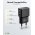 Goobay Essential Charger 12W USB-A dupla h�l�zati adapter fekete 2x USB-A csatlakoz�