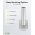 Goobay alum�nium parabola fali tart� 350mm falt�vols�g 50mm cs� 35cm-85cm
