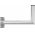 Goobay alum�nium m�holdantennatart� falikonzol 450mm fal t�vols�g 50mm cs� rozsdamentes id�j�r�s�ll�