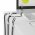 Goobay 3-rekeszes k�belrendez� feh�r 4db/csomag �nragaszt� elt�vol�that� ragaszt�nyom n�lk�l