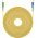 Goobay FTTH Singlemode OS2 SC-APC > SC-UPC Simplex 30m s�rga LSZH patch k�bel