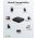Goobay Multi Fast Charger 100W GaN t�lt� USB-C PD 2xUSB-C(Power Delivery) 2xUSB-A(QC3.0) fekete
