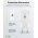 Goobay Single Fast Charger Slim 20W USB-C PD GaN gyorst�lt� feh�r 1x USB-C port