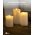Goobay LED viaszgyertya 3D l�ng 12,5x7,5cm id�z�t� 2700K melegfeh�r elemmel m�k�d�