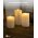 Goobay LED val�di viaszgyertya 15x10cm id�z�t� 2700K 3xAA melegfeh�r