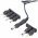 Ansmann APS 2250H univerz�lis t�pegys�g 12-24V DC 2,25A 7 csatlakoz�val