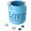 Eazyuse LED l�mp�s 'Love is all you need' k�k 3 feh�r LED elemekkel egy�tt CR2032 2db
