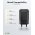 Goobay Multi Fast Charger 20W USB-C PD GaN du�l nano gyorst�lt� fekete 1x USB-C PD 1x USB-A QC