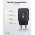 Goobay Single Fast Charger 25W USB-C PD GaN gyorst�lt� fekete 1x USB-C csatlakoz�