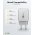 Goobay Single Fast Charger 25W USB-C PD GaN gyorst�lt� feh�r 1x USB-C