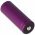 Efest Purple IMR18500 Akkumul�tor lila 3.7V, 1000mAh, �rintkez� fejjel, v�delmi elektronika n�lk�l