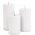 Goobay LED gyerty�k 3db/csomag IP44 t�vir�ny�t� melegfeh�r 3000K elemes