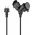 Goobay dupla k�lt�ri hosszabb�t�k�bel 25m 3x1,5mm2 E/F CEE7/7 dug� 2x F CEE7/3 aljzat fekete IP44