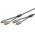 Goobay Plus Series sztere� RCA k�bel 1m 2x RCA dug� (bal/jobb) - 2x RCA dug� (bal/jobb)