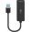Goobay USB-A Ethernet adapter RJ45 USB3.0 10/100/1000Mbit/s fekete