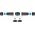 Goobay CAT6A UTP k�lt�ri (IP68) k�bel-�sszek�t� LSA szersz�mmentes por- �s v�z�ll�
