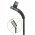 Goobay Textile Cable USB-C-USB-C textilk�bel �rsz�rke/ez�st 90� 0,5m 60W 3A f�m csatlakoz�