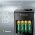 Varta Varta LCD Plug Charger+ 57687 h�l�zati adapter 4x AA 2100mAh elemekkel egy�tt NiMH
