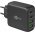 Goobay Multi Fast Charger 68W USB-C PD GaN t�bbportos gyorst�lt� fekete 2xUSB-C 2xUSB-A Quick Charge