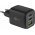 Goobay Multi Fast Charger 65W USB-C PD GaN t�bbportos gyorst�lt� nano fekete 2xUSB-C 1xUSB-A