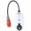 Absina Wallbox Mode3 Typ2 11kW 8-16A CEE bemenet 0,6m App vez�rl�s RFID IP65