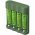 GP E411 Basic-Line USB t�lt� 4db/csomag ReCyko AAA 850mAh