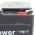 Multipower MP9-6A HPS-682F FG10801 WP9-6A 6,0V 9000mAh Akkumul�tor AGM �lom-zsel�s