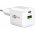 Goobay Multi Fast Charger 20W USB-C PD GaN k�tportos nano gyorst�lt� feh�r 1xUSB-C PD 1xUSB-A QC