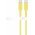Goobay Silicone Cable Sun & Sky Set 2db USB-C 1,5m 60W 3A s�rga,k�k szilikonk�bel