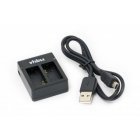 USB-s-akkumulátor-töltő--2db-Akkumulátorhoz-Gopro-Hero-3