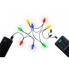 Goobay-LED-es-3in1-t�lt�k�bel-Micro-USB-USB-C-Lightning-90cm-8-sz�nes-izz�val-okostelefonhoz